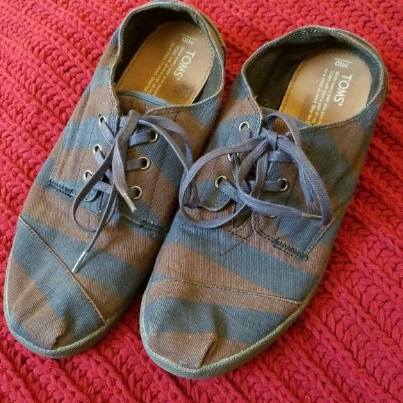 Toms Other - Toms Sneakers, Navy/Maroon, Mens' Sz 10